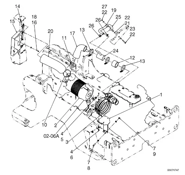 87400915 - Трубка впуска воздуха