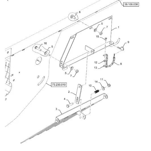 47701810 - кронштейн